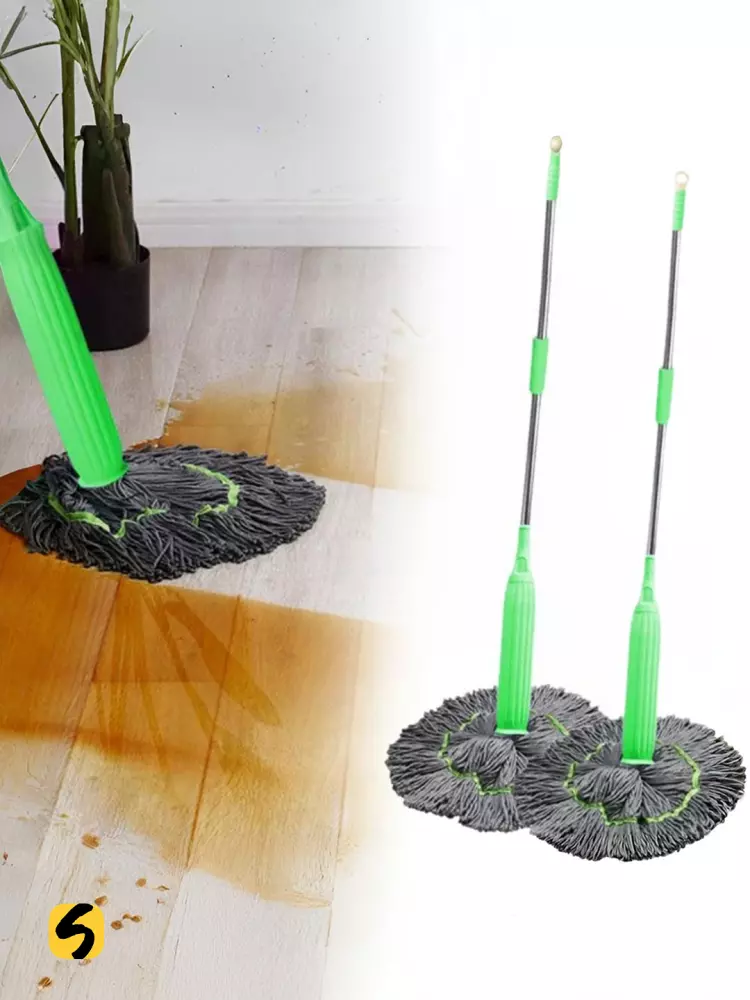 Ko‘p Funksiyali Lattali Shvabra – O‘lchami O‘zgaruvchan Pol Tozalash Mop