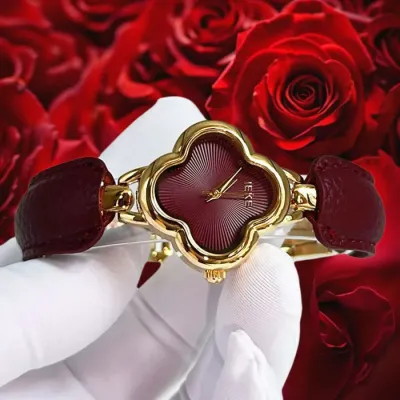 Ayollar qo‘l soati – kvarts mexanizm, minimalistik dizayn va eko-charm tasma